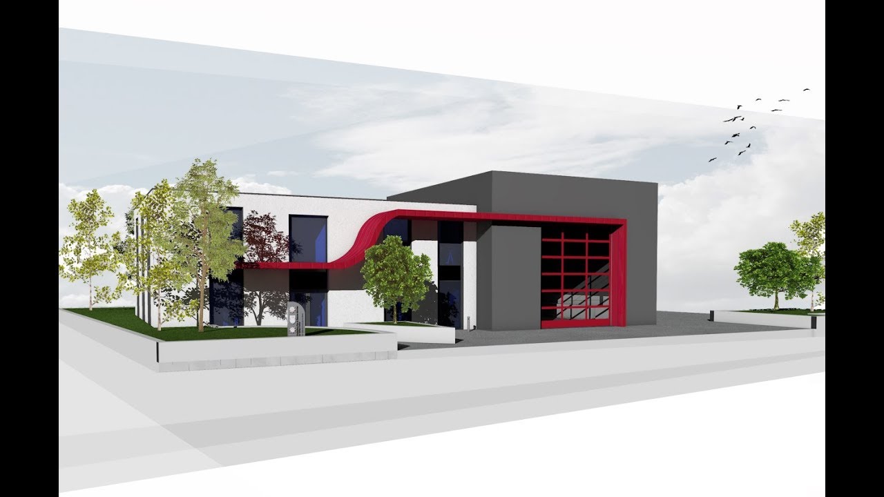 Crowthorne Community Fire Station Flythrough