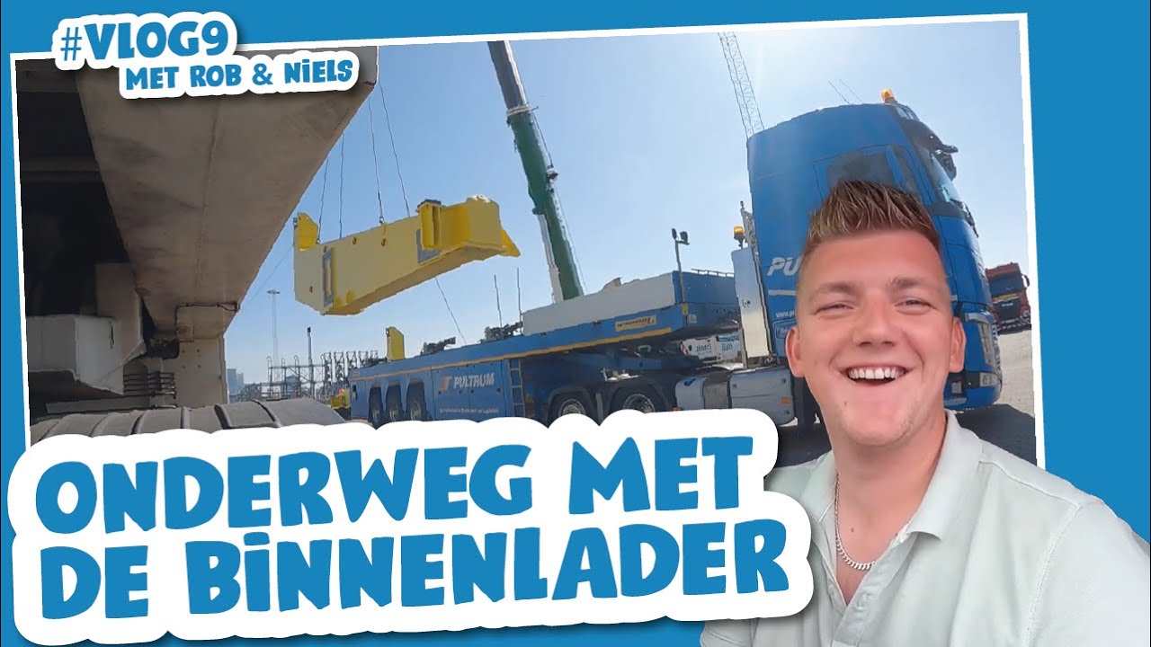 Met Rob en Niels met de binnenlader richting Italië! #VLOG9