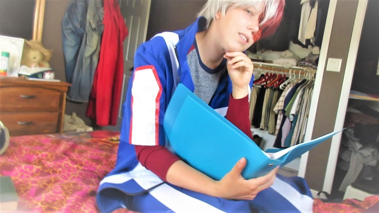 Midoriya and Todoroki's Studying (BNHA Cosplay)