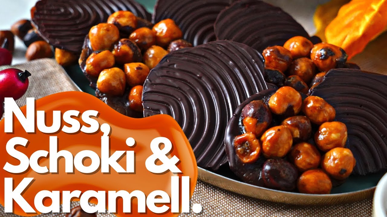 Nussknacker - Karamell Nuss Gebäck, schnell, einfach & MEGA LECKER - Florentiner Rezept 2.0
