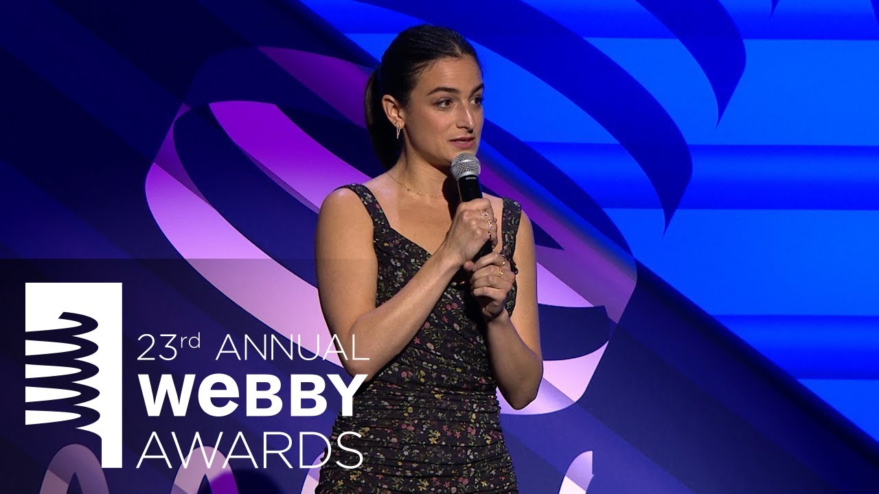 Jenny Slate Kicks Off the 23rd Annual Webby Awards