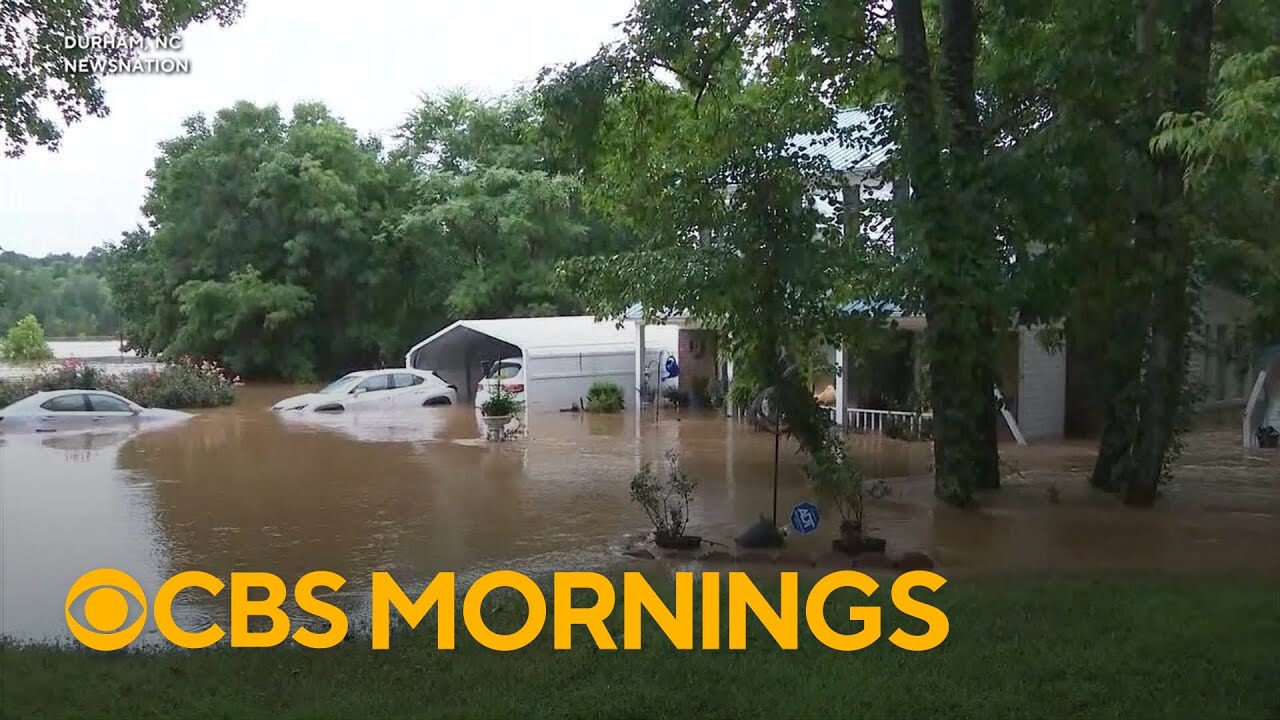 Tropical Storm Chantal causes deadly flooding in North Carolina