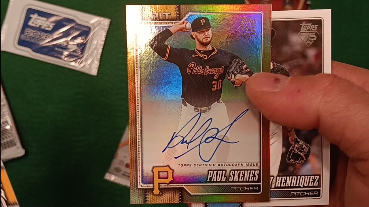 2026 Topps Series 1 opening.  Huge hit!