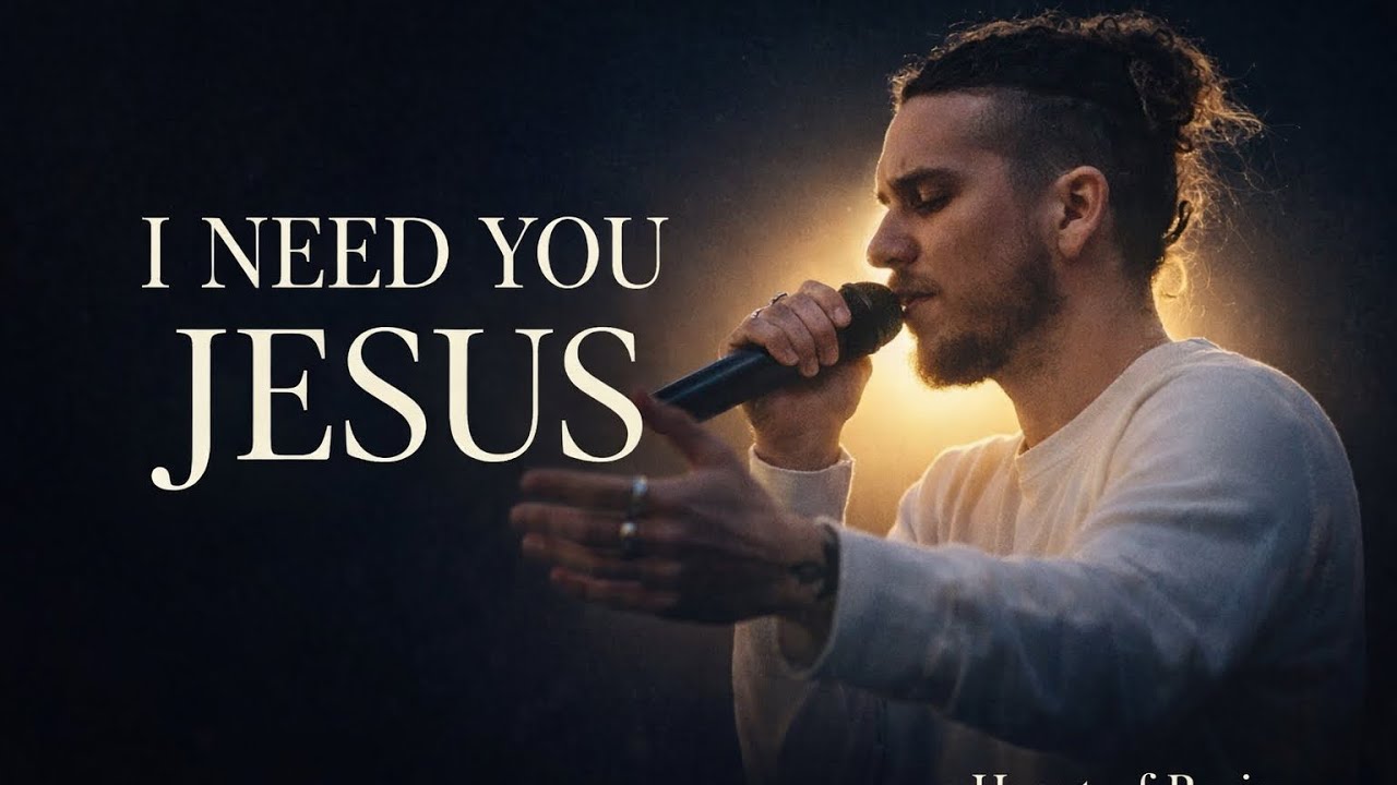 I Need You, Jesus – Emotional Worship Song | Brandon Lake Style