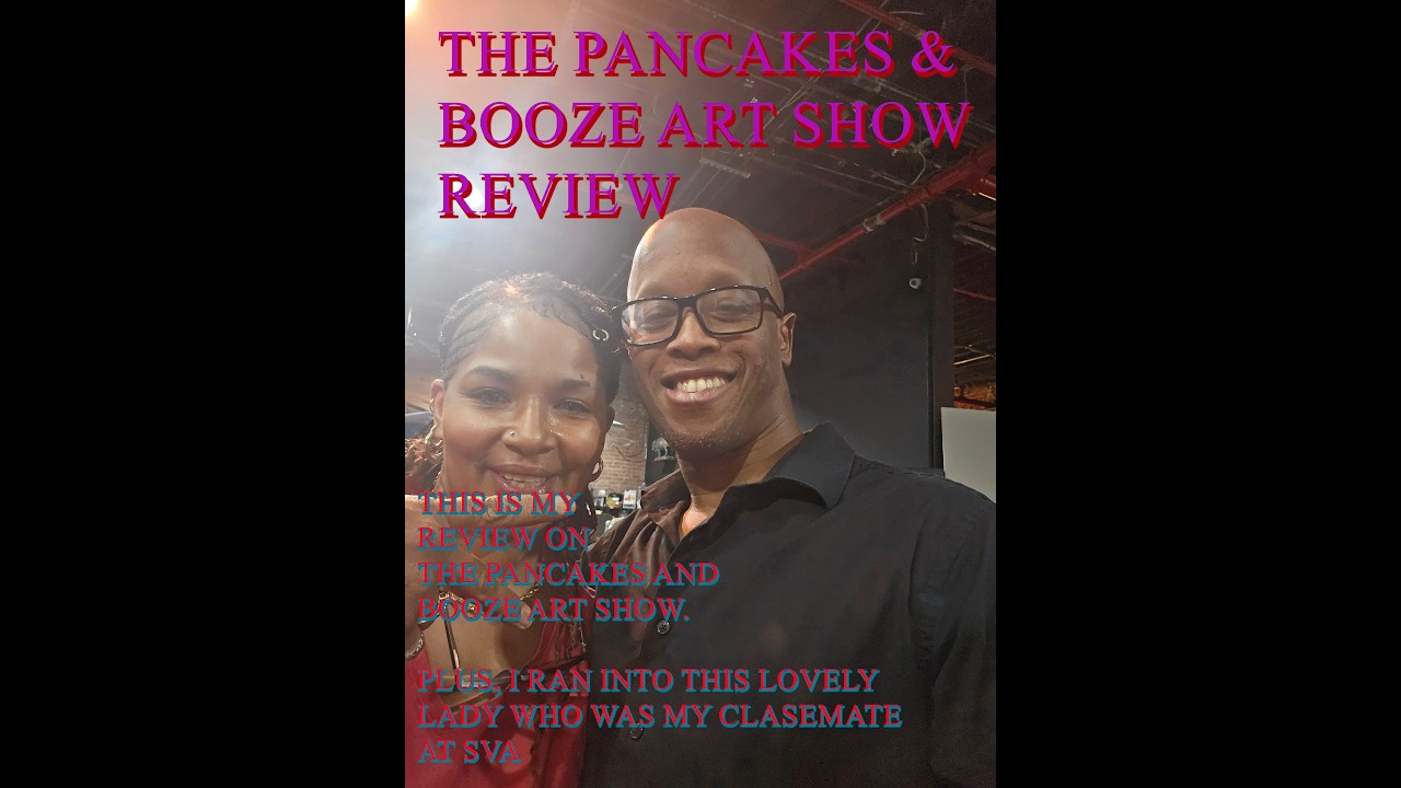 Pancakes and Booze Art Show Review