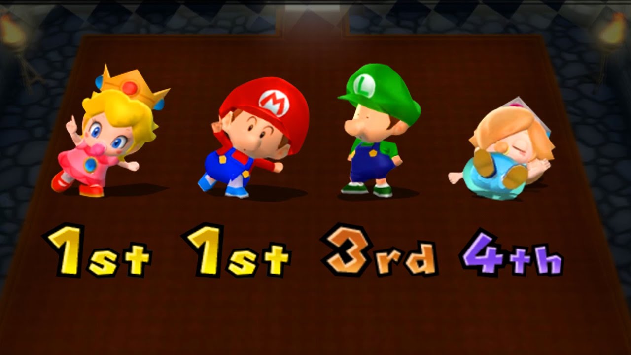 【マリオパーティ9】ピーチバトルミニゲーム(ベビースーツ)