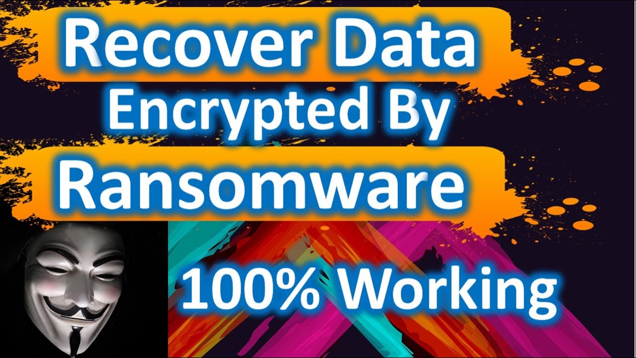 How to recover data encrypted by Ransomware, How to decrypt encrypted files | Shreyas Solution