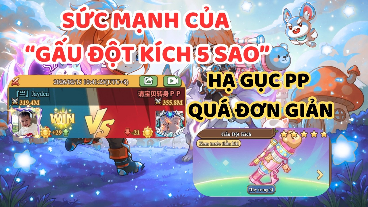 Nấm Lùn Tiến Lên | Sức Mạnh Của Thần Khí 