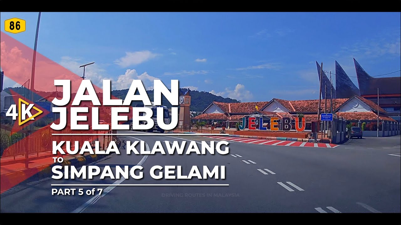 [4K] FT86 | JALAN JELEBU - Kuala Klawang to Simpang Gelami (Part 5/7)