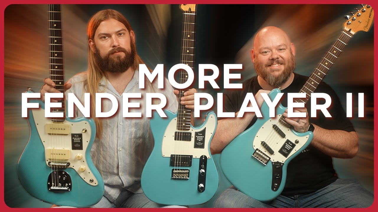 Are These The COOLER Fender Player II Models?! Tele HH, Mustang And Jazzmaster Reviewed!