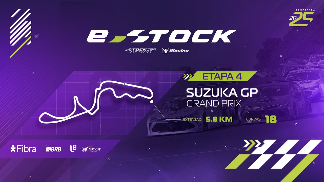 E-Stock 2025 | 4ª Etapa | Circuito de Suzuka