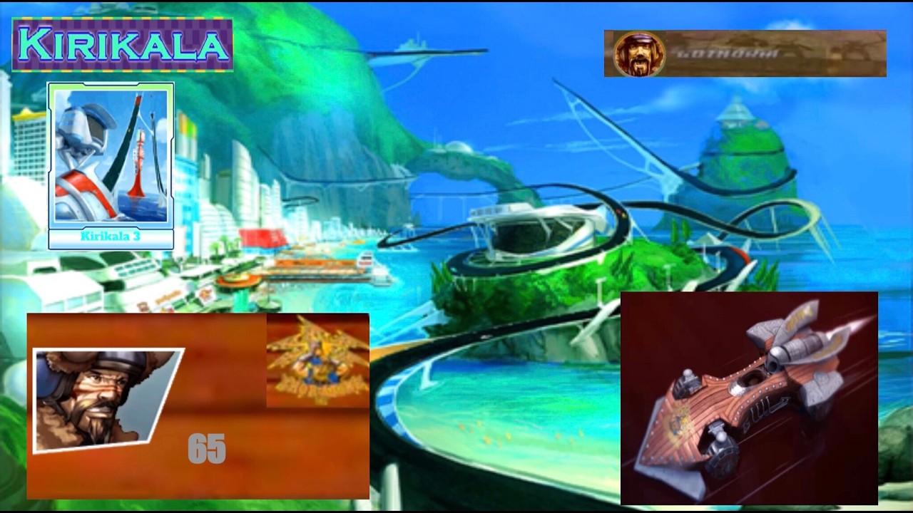 Speed Racer The Videogame (DS) Gothorn Danneskjøld On Kirikala Island 3