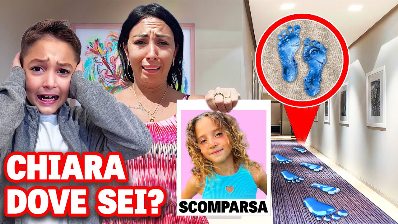 DOVE SEI? MISTER SPLASH HA RAPITO FIGLIACHIARA!