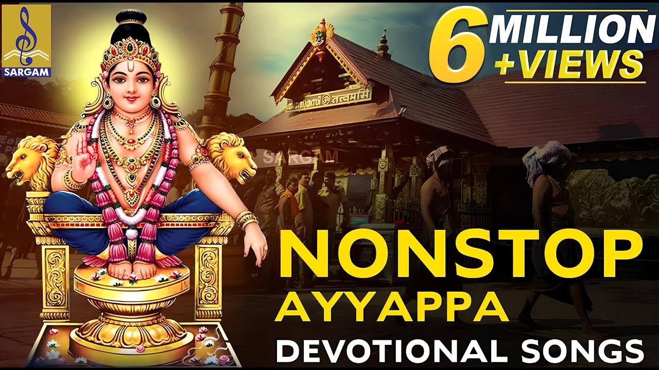 🔴 (LIVE!)- NonStop Ayyappa Devotional Songs | Tamil Devotional Songs