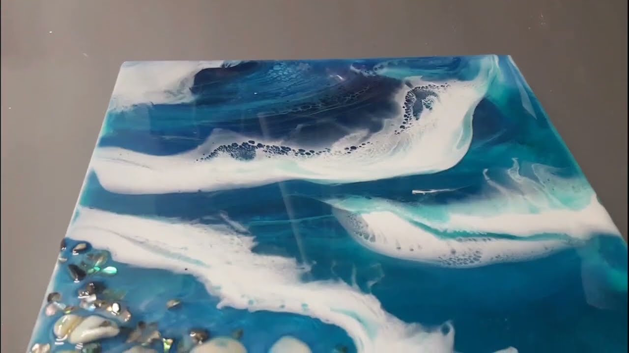 #11 RESIN ART SECOND LAYER FOR BEGGINERS AWESOME RESULTS ANYONE CAN ACHIEVE