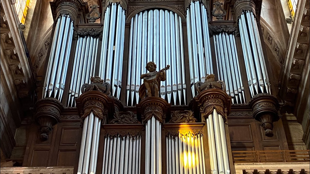 Charles-Marie WIDOR Toccata, Thierry Mechler Mutin/Cavaillé-Coll organ