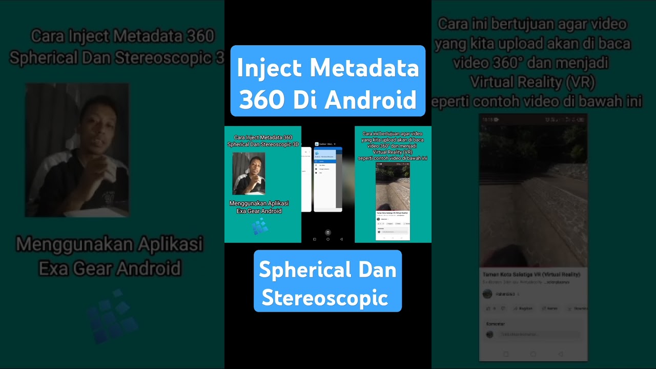 Inject Metadata 360 | Edit Video Samsung Gear 360 #samsunggear360 #vr360 #video360vr #editvideo