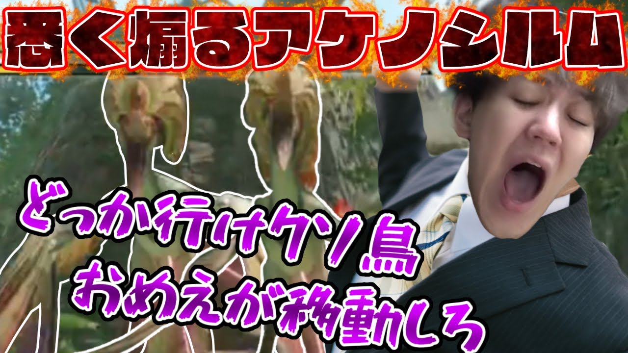 大剣練習中、悉くアケノシルムに煽られる男【2022/06/18】