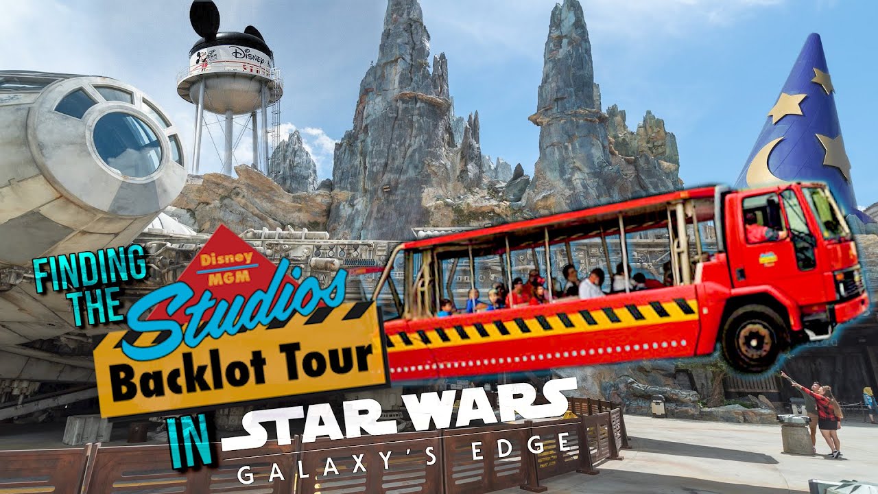 ExploraStories | Walking The DISNEY-MGM STUDIOS Backlot Tour in Galaxy's Edge!