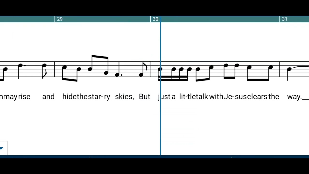 Just A Little Talk With Jesus - Soprano
