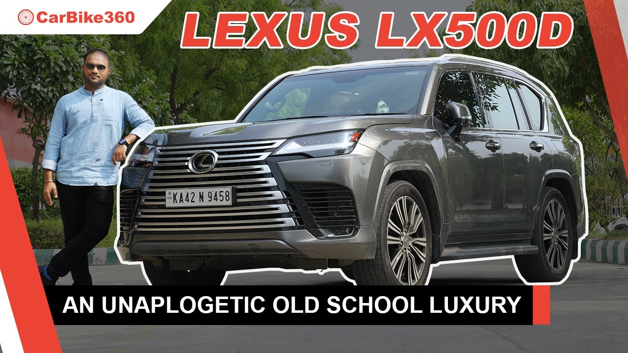 Lexus LX500d 4X4 Full Review : The Ultimate Old School Luxury SUV With Unmatched Off-Road Power