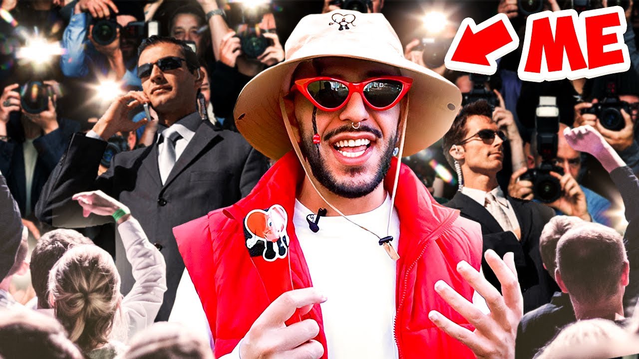 Fake Bad Bunny Prank In Public