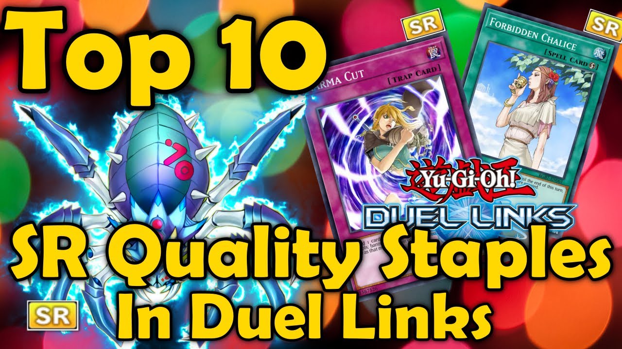 Top 10 SR Staple Cards in YuGiOh Duel Links