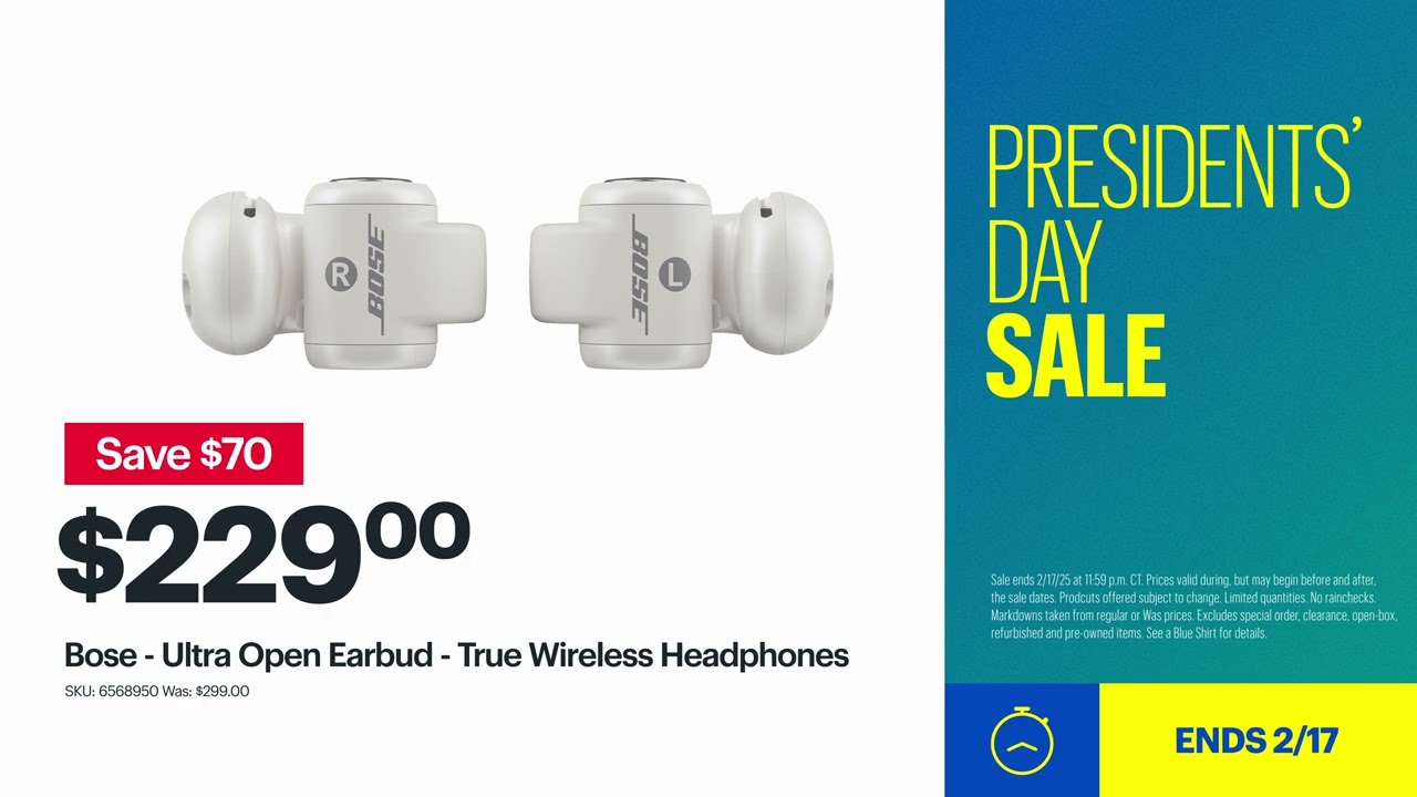 Best Buy Presidents' Day In-Store Animation