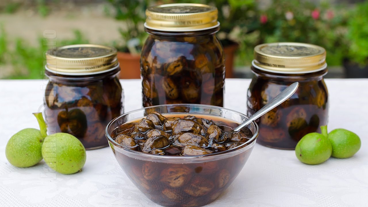 Dulceata de nuci verzi | JamilaCuisine