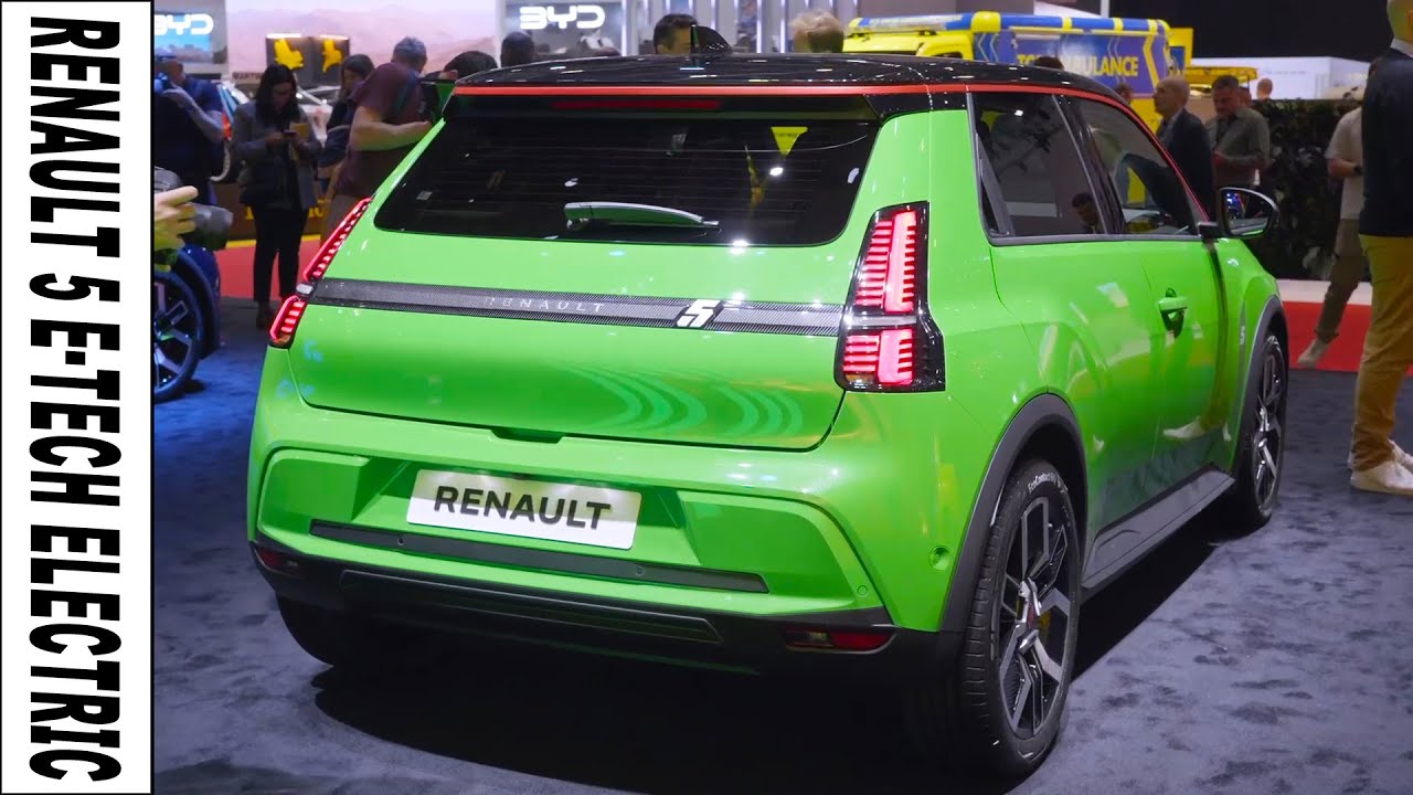 New 2024 Renault 5 E-Tech: Exterior and Interior / Geneva 2024