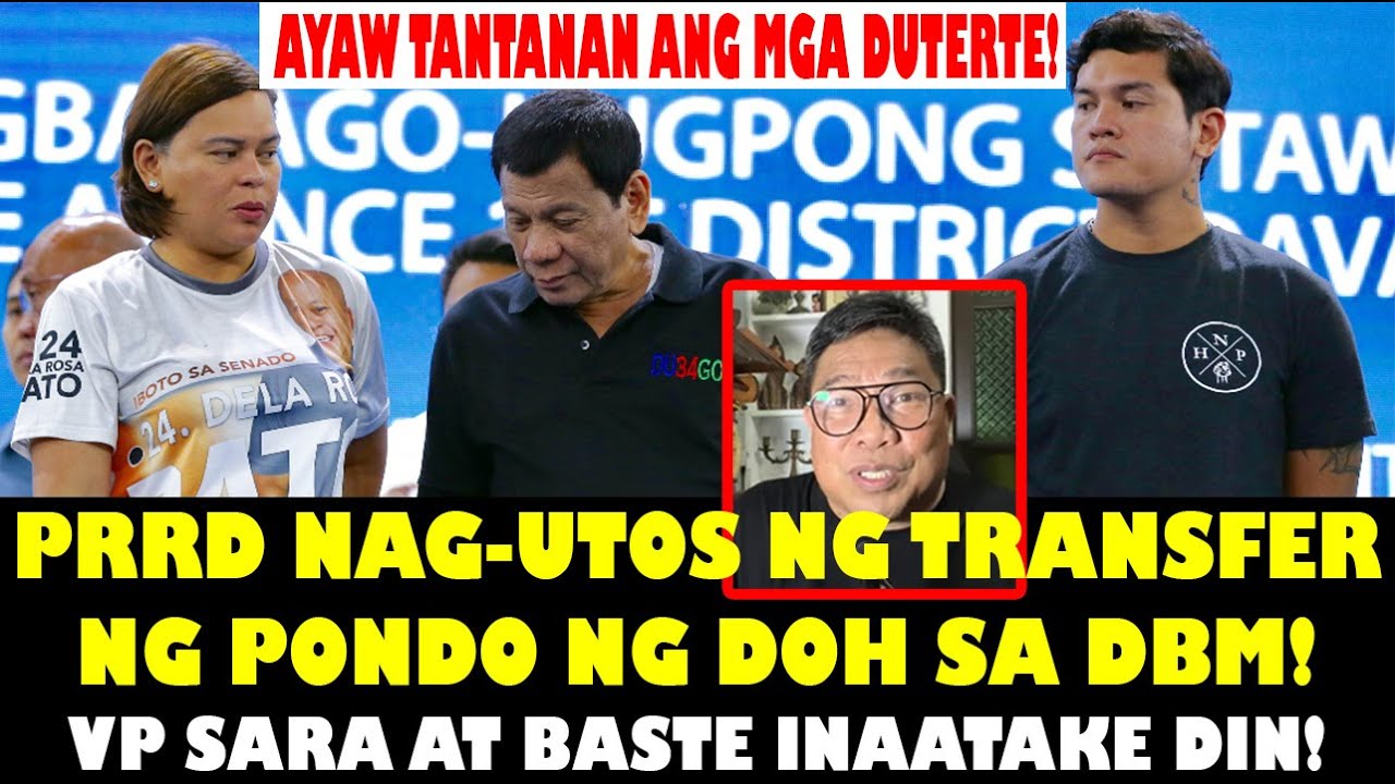 47.6B COVID FUND BANAT KAY PRRD! BASTE NAMAN SA RANDOM DRUG TESTING AT VP SARA SA TREE PLANTING!