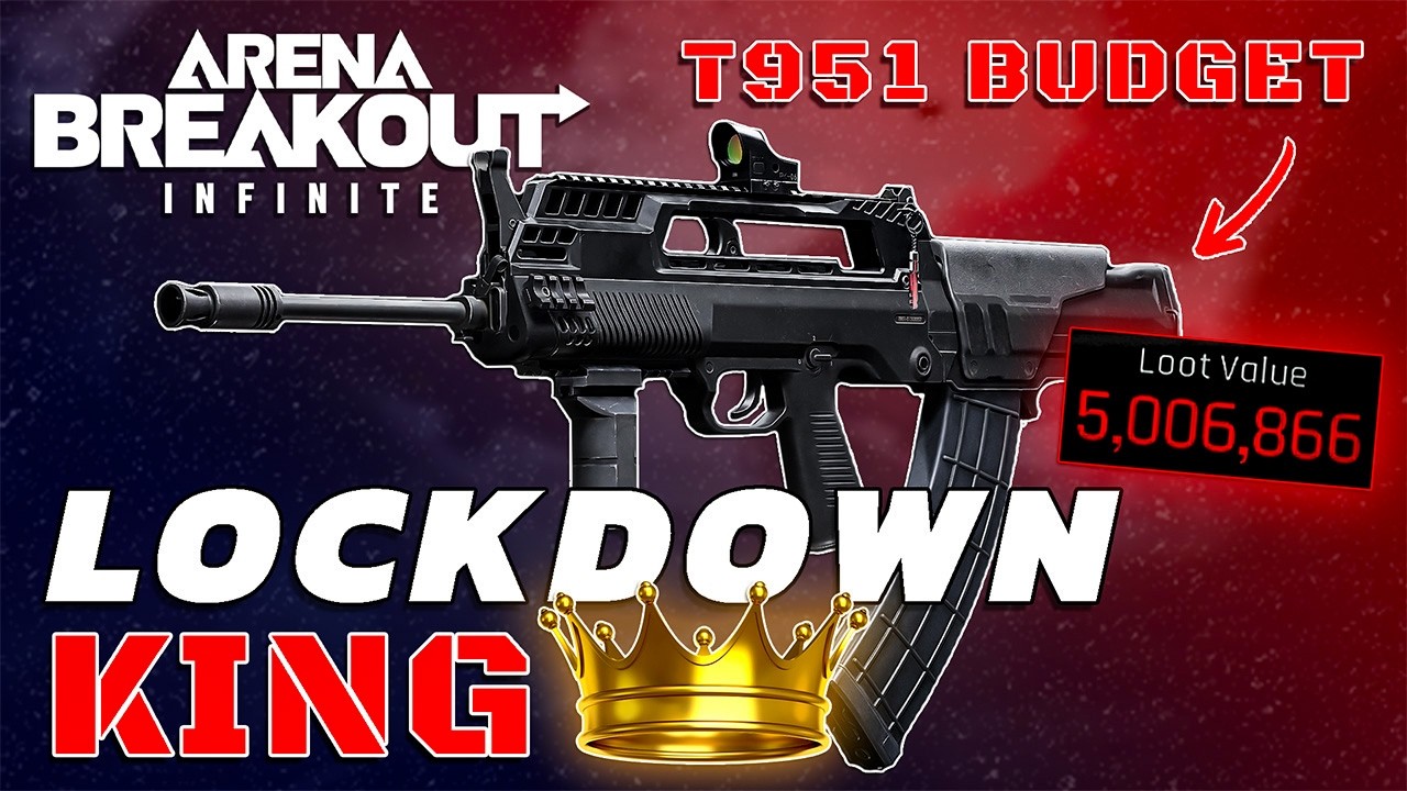 Этот «бюджетный» T951 доминирует в режиме самоизоляции… | Arena Breakout Infinite