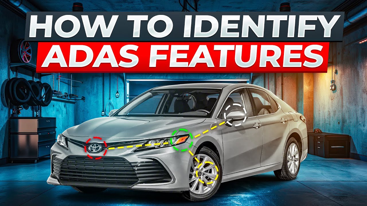 How To Identify ADAS Features | 2024 Toyota Camry Walkthrough | ADAS Calibration Training