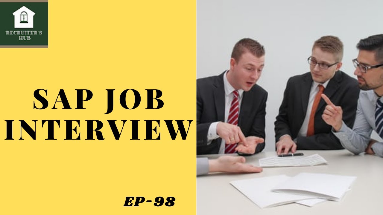 SAP JOB INTERVIEW - SAP EWM CONSULTANT