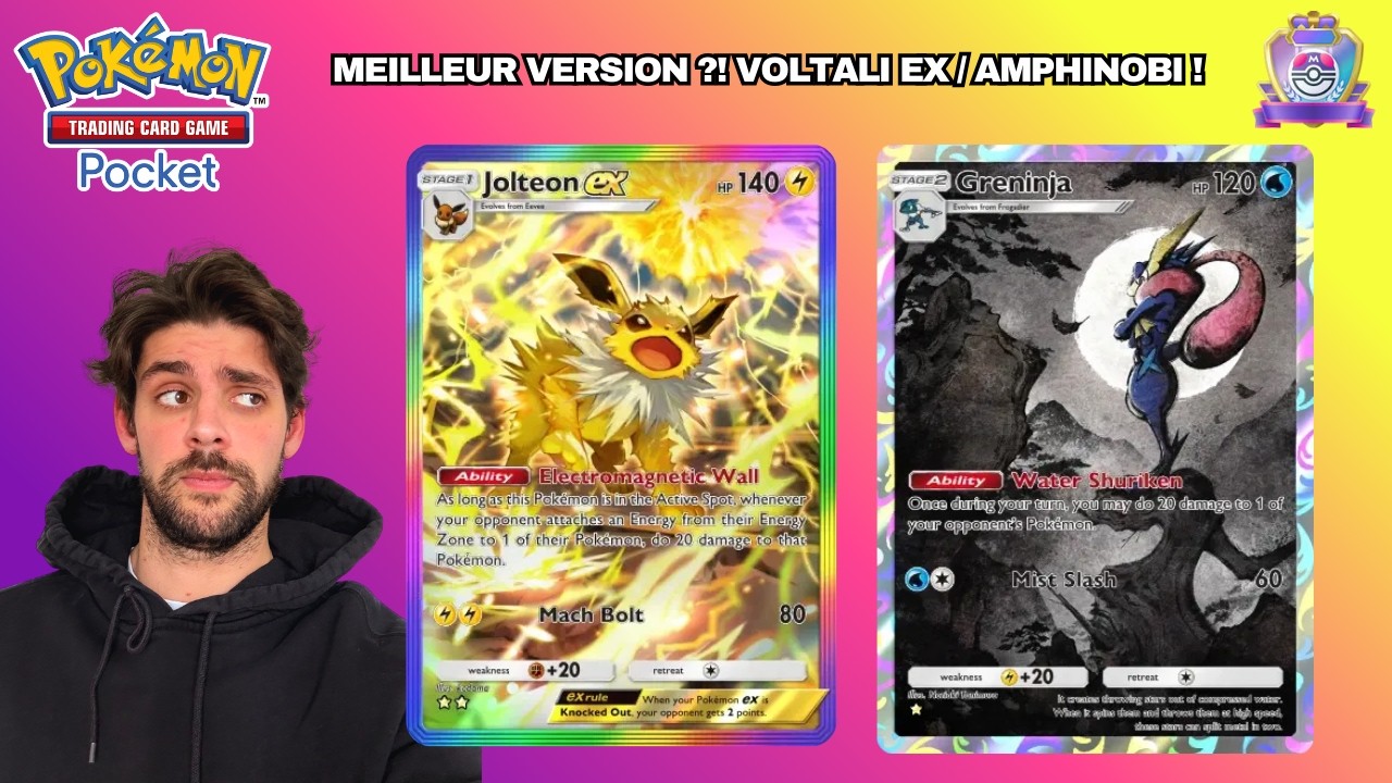 VOLTALI EX et AMPHINOBI ! Son nouveau MEILLEUR allié ? Pokémon TCG POCKET