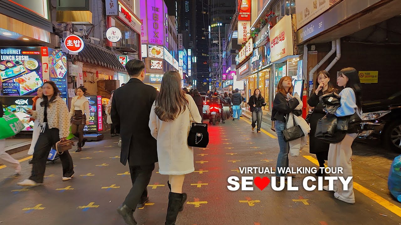 SEOUL CITY TRAVEL 51 - Gangnam, Hongdae, Yeonnam-dong, City Hall, Myeongdong & Euljiro, South Korea