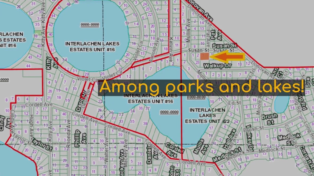 Double Lot in Interlachen Lakes Estates APN 01-10-24-4081-0910-0030