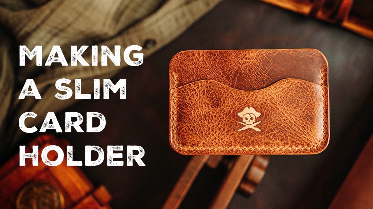 Making the Drunken Boatswain  v2 wallet from Badalassi Carlo Waxy leather in Olmo color