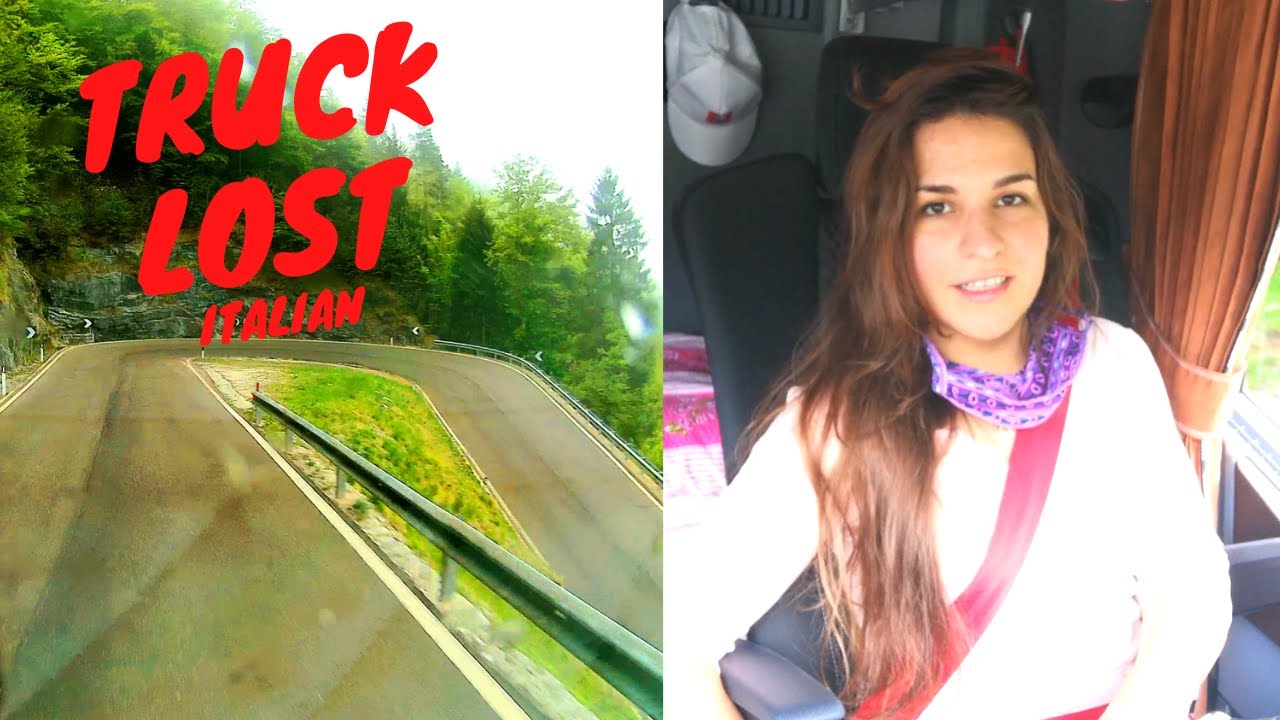 ZTRACEN&Aacute; KAMIONEM V ITALSK&Yacute;CH HOR&Aacute;CH - AMAZONKA TRUCK - LOST WITH A TRUCK IN ITALIAN MOUNTAINS