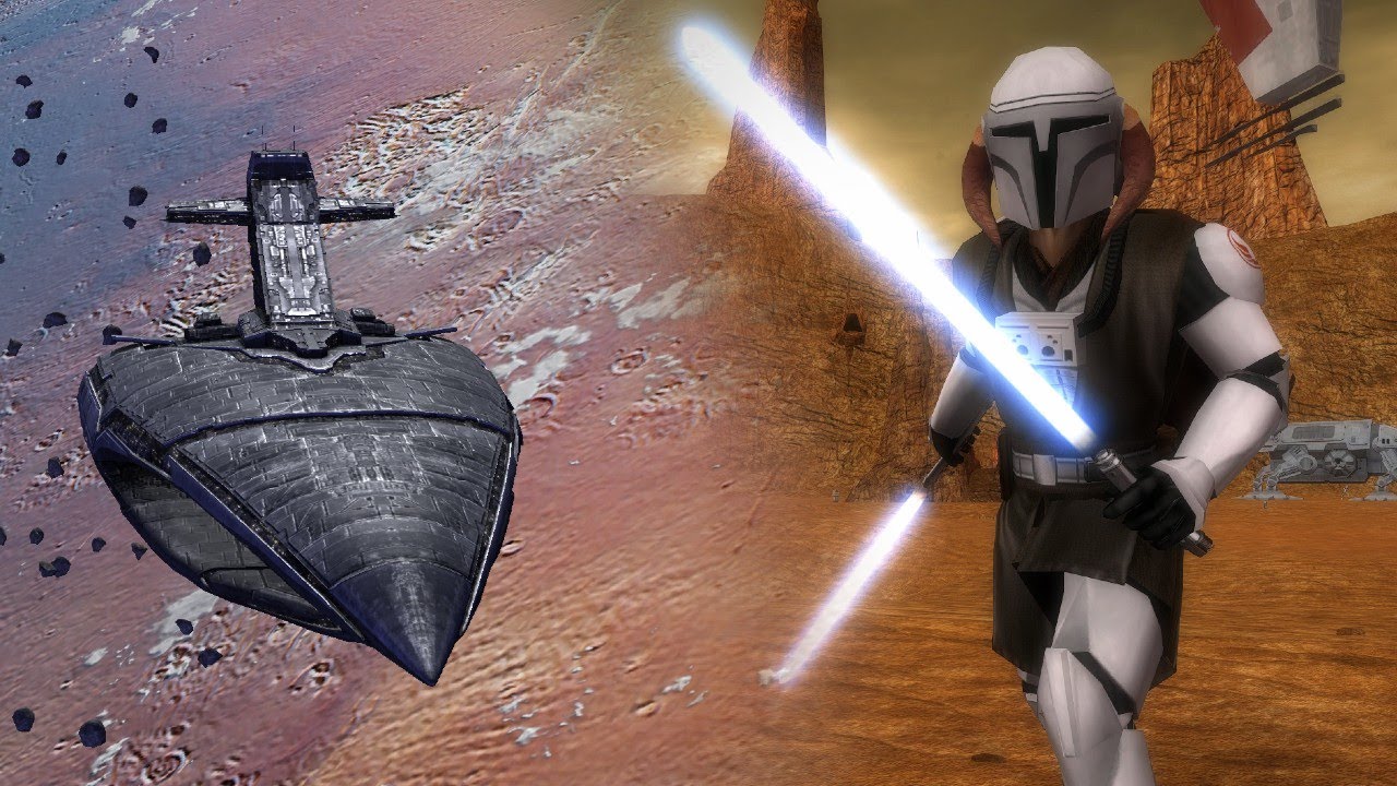 Sith Empire vs Old Republic - Star Wars Battlefront II & Empire at War NPC Battle