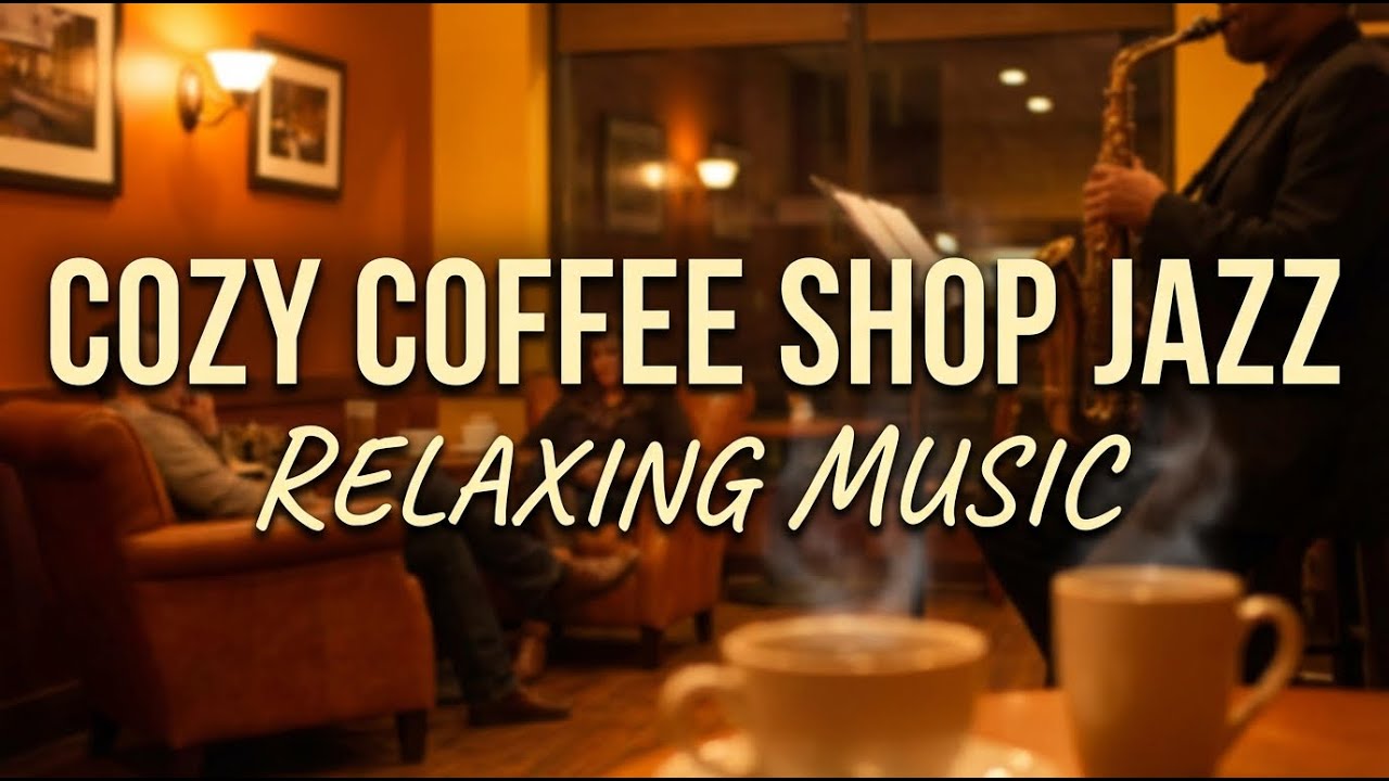 Smooth Jazz & Coffee Shop Bossa Nova Instrumental Music for Deep Focus and Calm Productivity