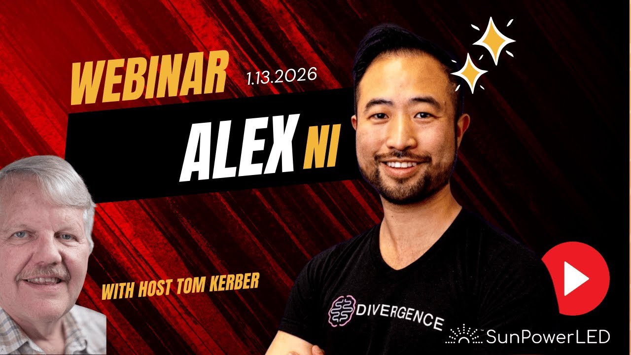 Light Therapy & Brain Mapping Webinar - LIVE DEMO - Alex Ni, Divergence Neuro - Jan 13, 2026