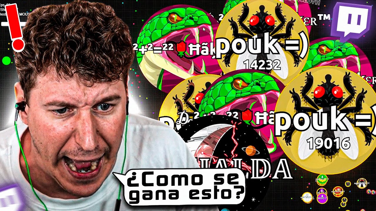 😏 AGAR.IO CON 2 RANDOM (NEILANS & LAXXUZ)