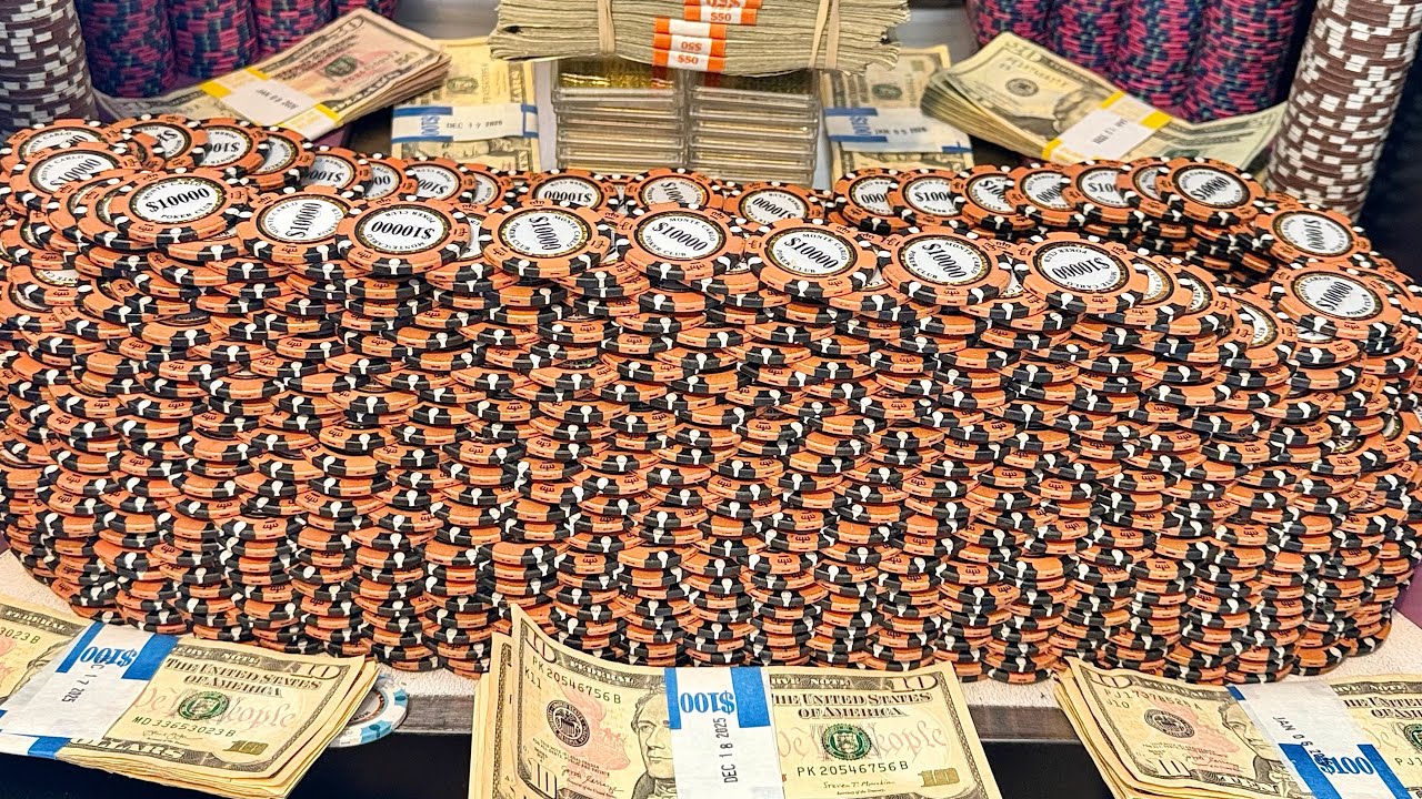 🤯WE NEARLY “BANKRUPTED” THE CASINO! $1,000,000.00 Buy-In: MASSIVE CHIP TOWERS High Limit Coin Pusher