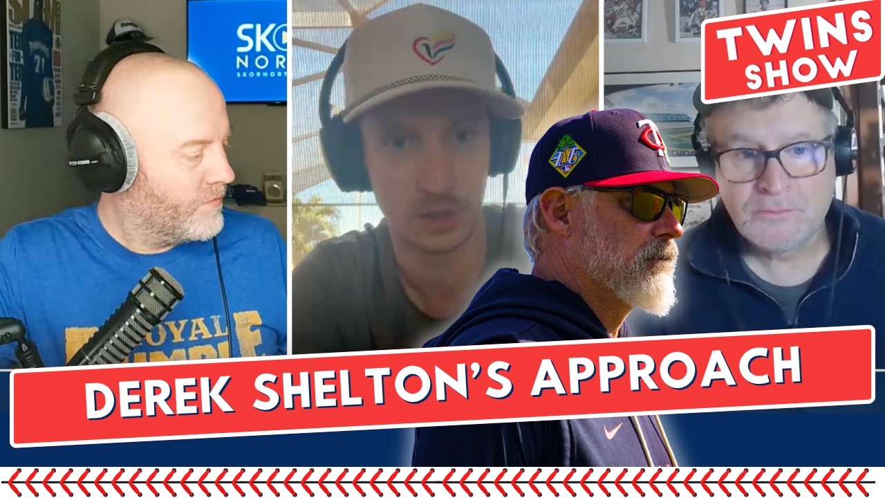 Minnesota Twins manager Derek Shelton attentive style at spring training
