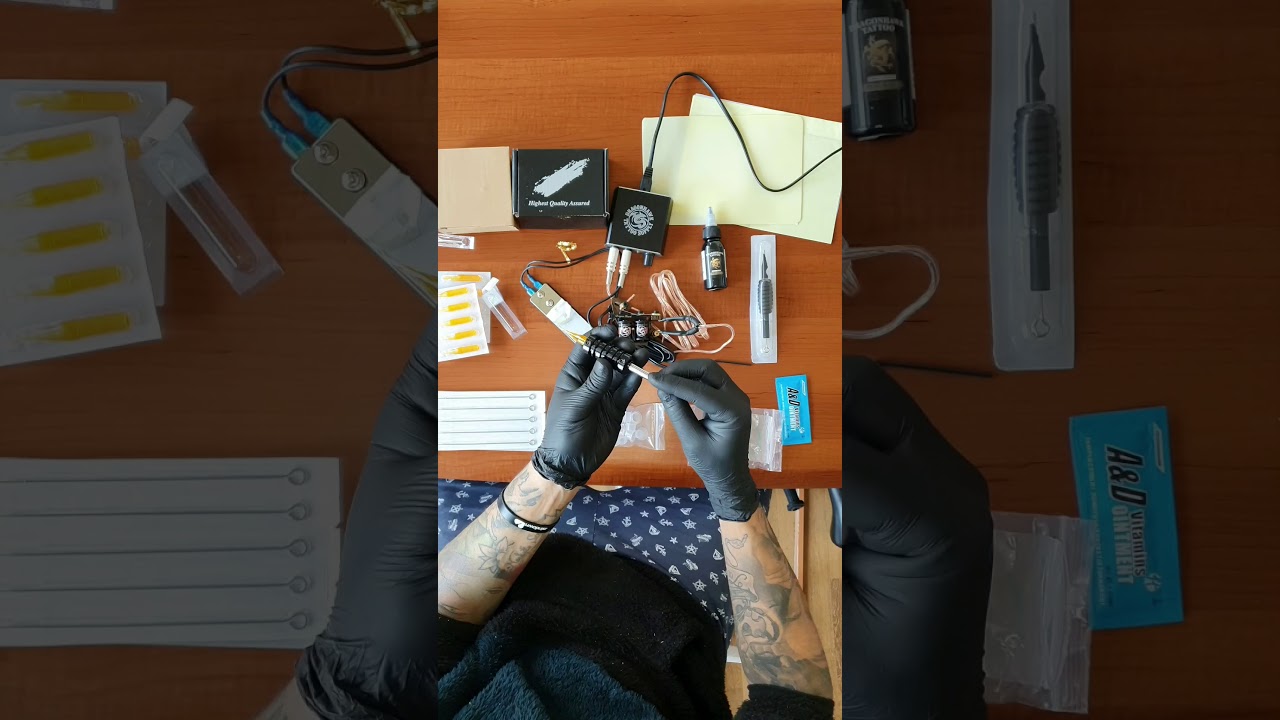 Cómo montar el kit de tatuajes - Suministro de Tatuajes al Por Mayor y Profesional.