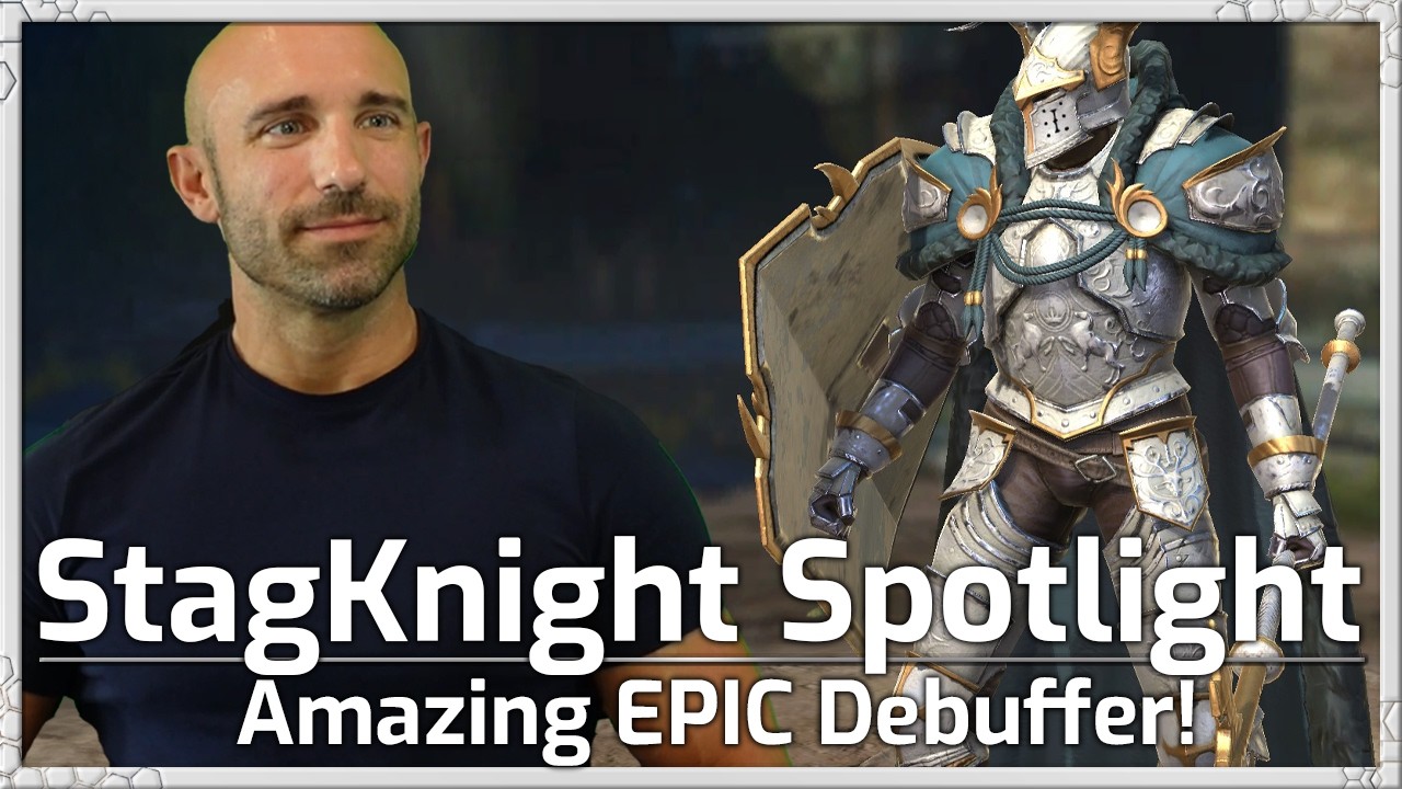 StagKnight! Champion Spotlight on one of my favorite Champs! - RAID Shadow Legends!