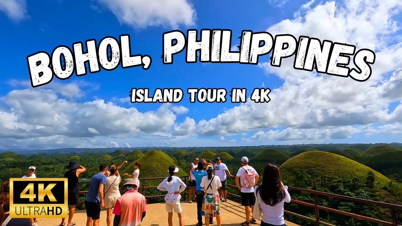 Exploring Bohol Philippines  4k  Island Life & Natural Beauty
