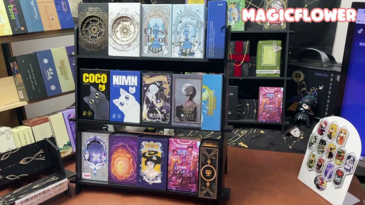 Super practical rack-----Three-tier card rack  #tarot #rack #tarotreading