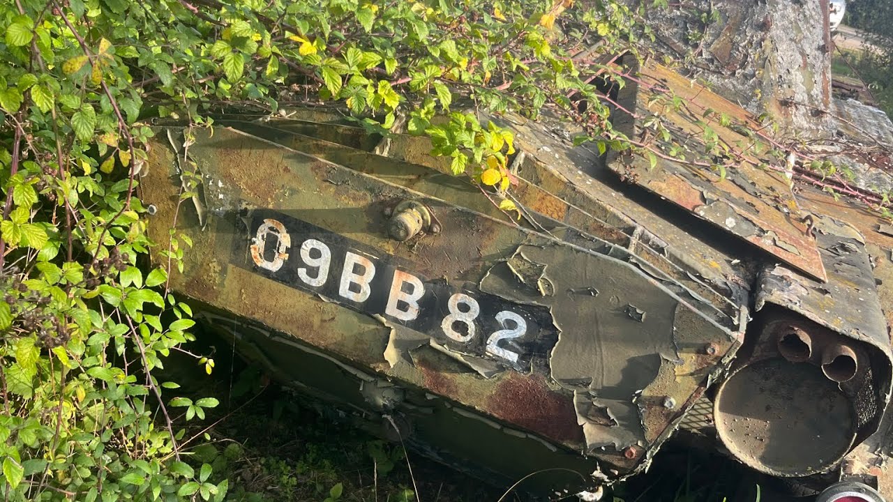 09BB82 getting pulled out the bush 